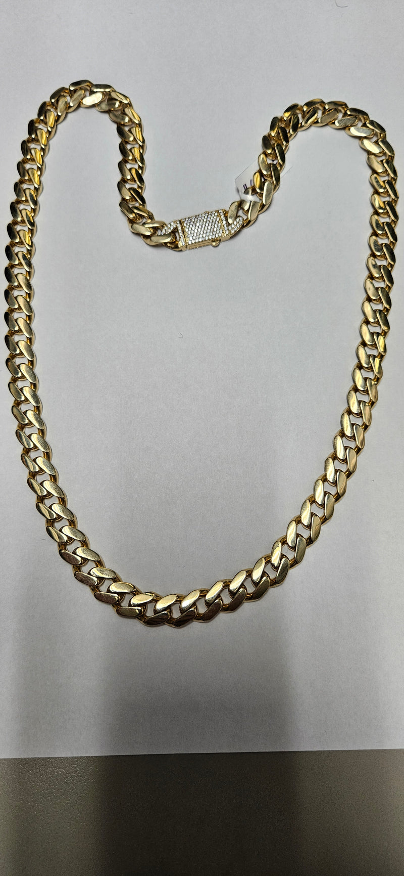 10mmSemi solid cuban link chain