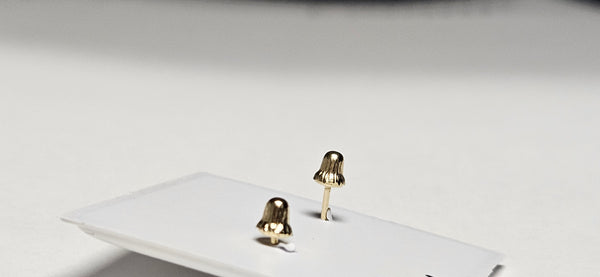 14kt labubu earrings