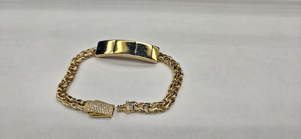 14k chino link womens bracelet
